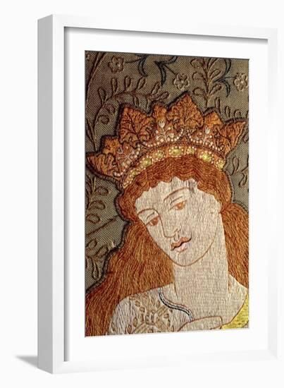 Illustration from Geoffrey Chaucer's Legend of Good Women, c.1875-William Morris-Framed Giclee Print