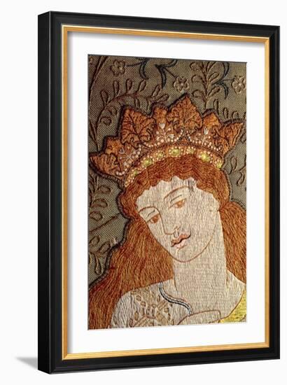 Illustration from Geoffrey Chaucer's Legend of Good Women, c.1875-William Morris-Framed Giclee Print