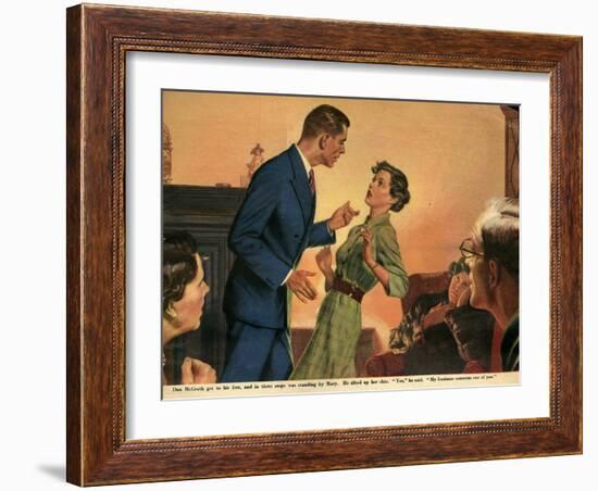 Illustration from 'John Bull', 1950-null-Framed Giclee Print