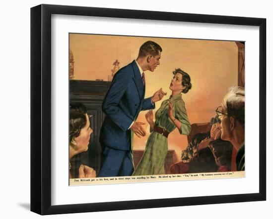 Illustration from 'John Bull', 1950-null-Framed Giclee Print