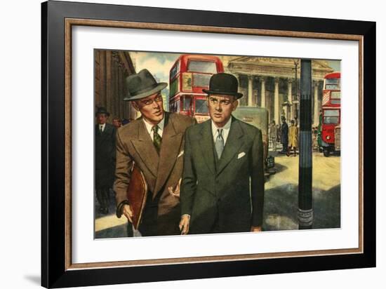 Illustration from 'John Bull', 1950S-null-Framed Giclee Print