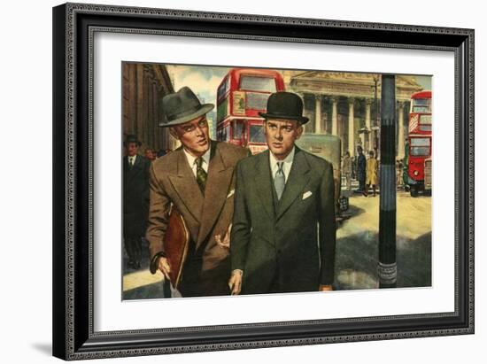 Illustration from 'John Bull', 1950S-null-Framed Giclee Print