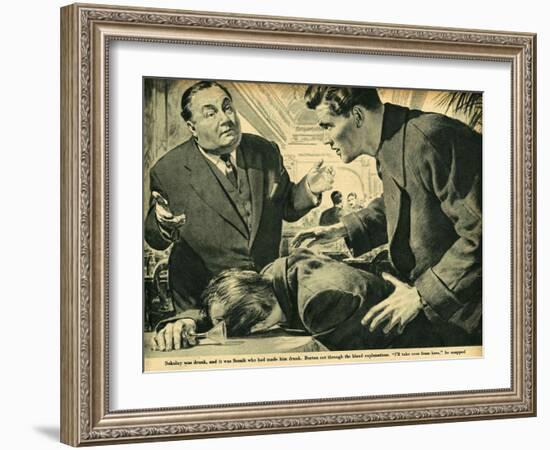 Illustration from 'John Bull', 1950S-null-Framed Giclee Print