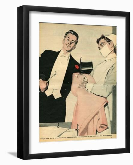 Illustration from 'John Bull', 1955-null-Framed Giclee Print