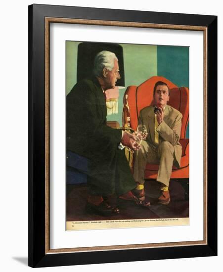 Illustration from 'John Bull', 1957-null-Framed Giclee Print