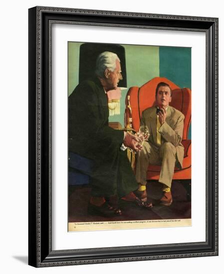 Illustration from 'John Bull', 1957-null-Framed Giclee Print