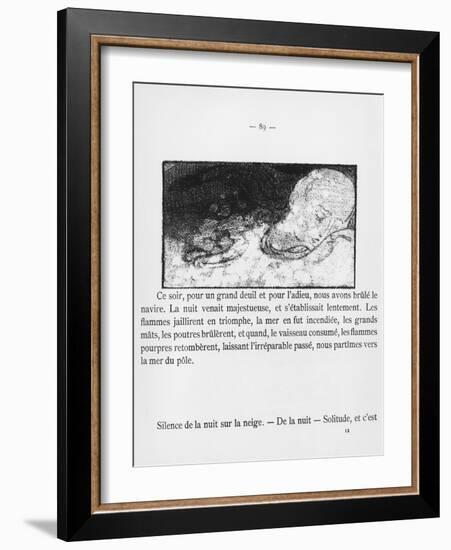 Illustration from 'Le Voyage d'Urien' by Andre Gide-Maurice Denis-Framed Giclee Print