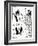 Illustration from Lysistrate by Aristophanes-Aubrey Beardsley-Framed Giclee Print