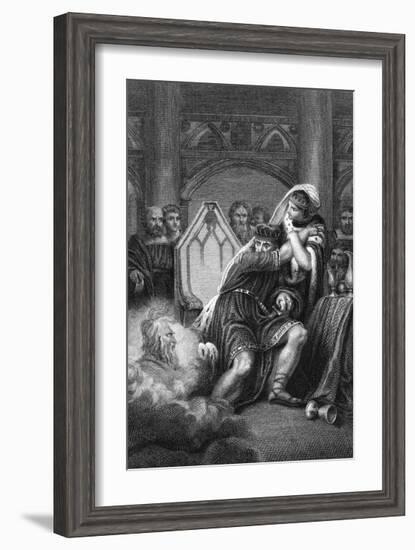 Illustration from MacBeth c. 1820-Amadeus Wenzel Böhm-Framed Giclee Print