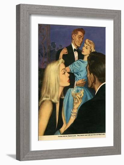 Illustration from Magazine, 1951-null-Framed Giclee Print