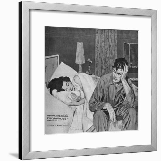 Illustration from Magazine, 1959-null-Framed Giclee Print