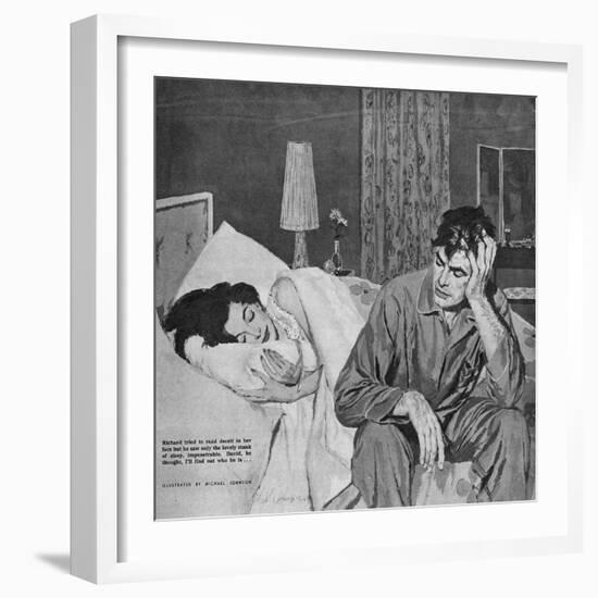 Illustration from Magazine, 1959-null-Framed Giclee Print