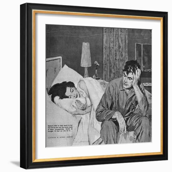 Illustration from Magazine, 1959-null-Framed Giclee Print