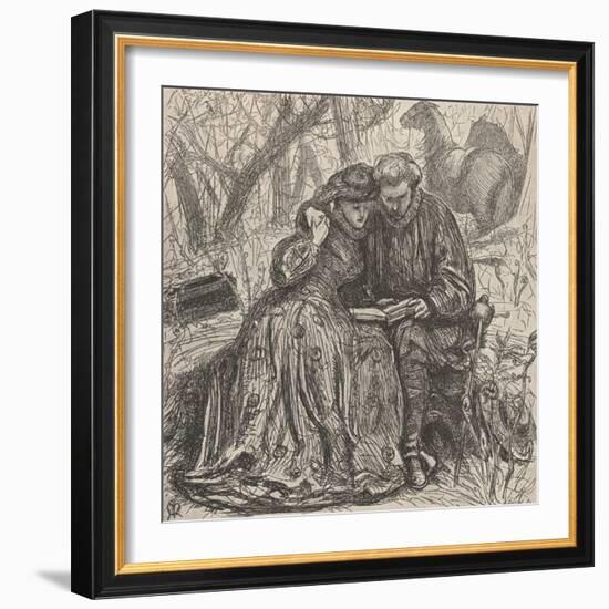 'Illustration from Sister Anne's Probation, c1850-1890, (1923)-John Everett Millais-Framed Giclee Print