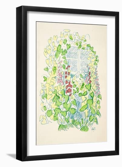 Illustration from Styl, Pub.1922 (Pochoir Print)-German School-Framed Giclee Print