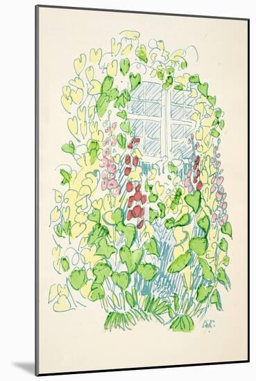 Illustration from Styl, Pub.1922 (Pochoir Print)-German School-Mounted Giclee Print