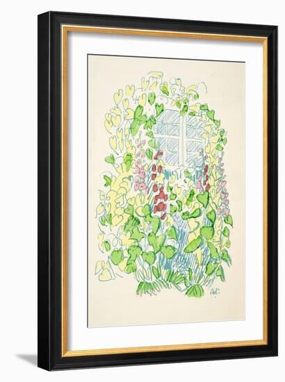 Illustration from Styl, Pub.1922 (Pochoir Print)-German School-Framed Giclee Print