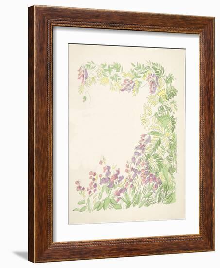 Illustration from Styl, Pub.1922 (Pochoir Print)-German School-Framed Giclee Print