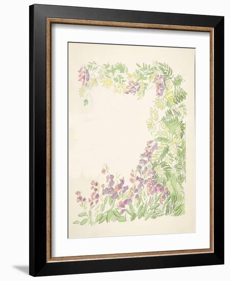 Illustration from Styl, Pub.1922 (Pochoir Print)-German School-Framed Giclee Print