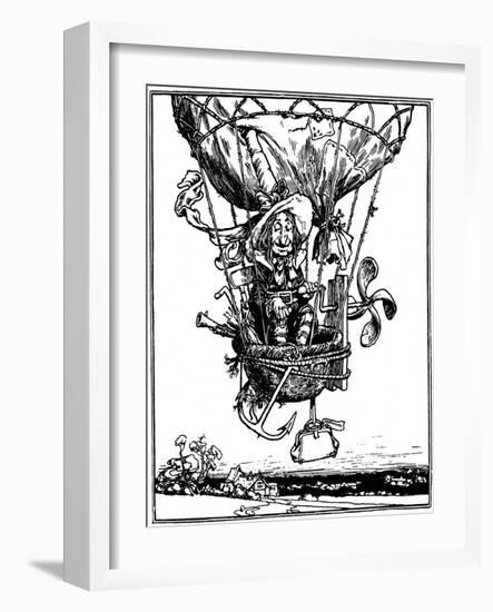 Illustration from the Children's Book the Adventures of Uncle Lubin, 1902-W Heath Robinson-Framed Giclee Print