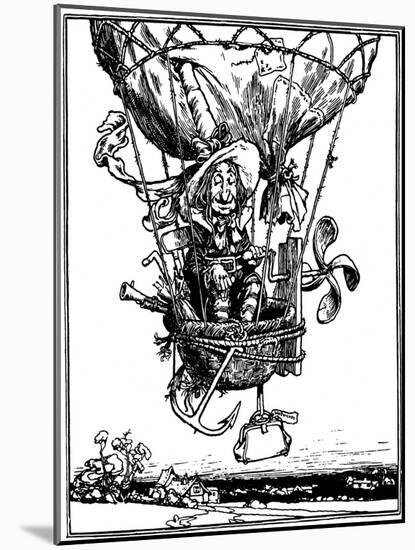 Illustration from the Children's Book the Adventures of Uncle Lubin, 1902-W Heath Robinson-Mounted Giclee Print