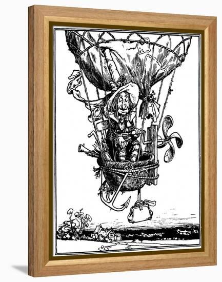 Illustration from the Children's Book the Adventures of Uncle Lubin, 1902-W Heath Robinson-Framed Premier Image Canvas