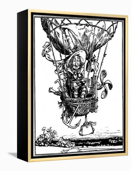 Illustration from the Children's Book the Adventures of Uncle Lubin, 1902-W Heath Robinson-Framed Premier Image Canvas