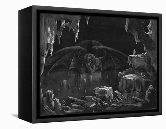 Illustration from "The Divine Comedy" by Dante Alighieri Paris, Published 1885-Gustave Doré-Framed Premier Image Canvas