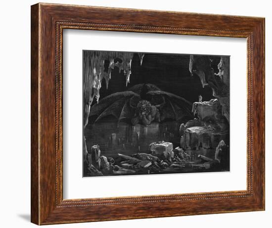 Illustration from "The Divine Comedy" by Dante Alighieri Paris, Published 1885-Gustave Doré-Framed Giclee Print