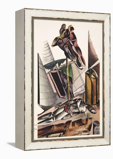 Illustration from the Enemy-Wyndham Lewis-Framed Premier Image Canvas