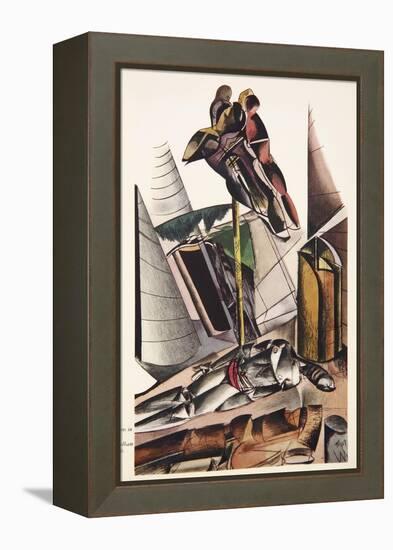 Illustration from the Enemy-Wyndham Lewis-Framed Premier Image Canvas