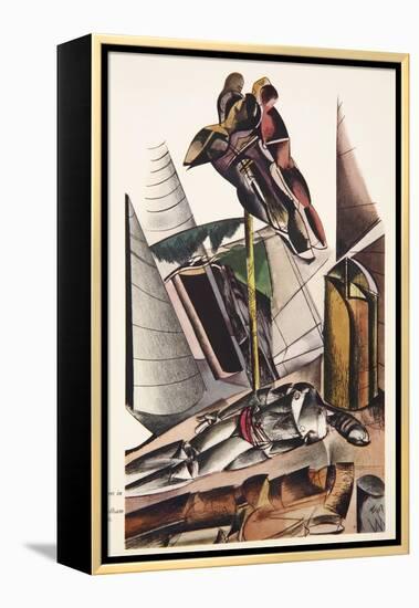 Illustration from the Enemy-Wyndham Lewis-Framed Premier Image Canvas