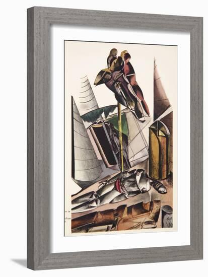 Illustration from the Enemy-Wyndham Lewis-Framed Giclee Print