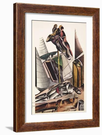 Illustration from the Enemy-Wyndham Lewis-Framed Giclee Print