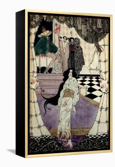 Illustration from the Little Mermaid, 1914-Harry Clarke-Framed Premier Image Canvas