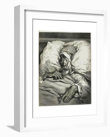 Illustration from the Novel Don Quixote, 1863-Gustave Doré-Framed Giclee Print