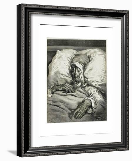 Illustration from the Novel Don Quixote, 1863-Gustave Doré-Framed Giclee Print