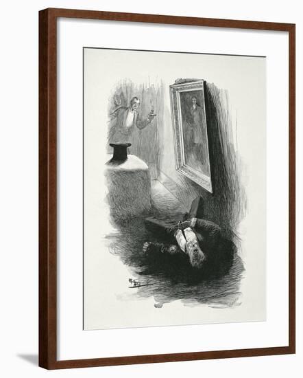 Illustration from The Picture of Dorian Gray by Oscar Wilde-Paul Thiriat-Framed Giclee Print