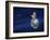 Illustration of a Cartoon Astronaut in Outer Space-null-Framed Photographic Print