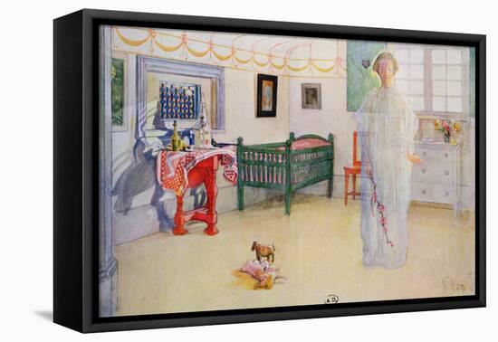 Illustration of a Ghost or an Angel, from "En Plein Soleil," 1910-Carl Larsson-Framed Premier Image Canvas