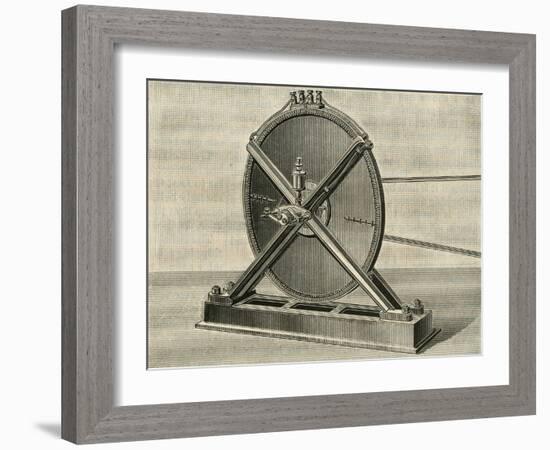 Illustration of Alternator-Bettmann-Framed Photographic Print