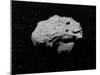 Illustration of an Asteroid in Outer Space-null-Mounted Art Print