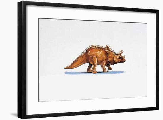 Illustration of Arrhinoceratops-null-Framed Giclee Print