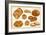 Illustration of Baked Goods and Bread Products. All Objects are Grouped. Eps8-Milovelen-Framed Art Print