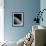 Illustration of Earthrise Seen From Lunar Orbit-Chris Butler-Framed Photographic Print displayed on a wall