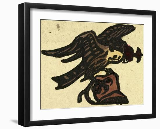 Illustration of English Tales Folk Tales and Ballads. a Hawk-null-Framed Giclee Print