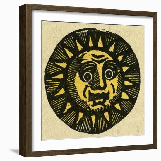 Illustration of English Tales Folk Tales and Ballads. the Face of the Sun-null-Framed Giclee Print