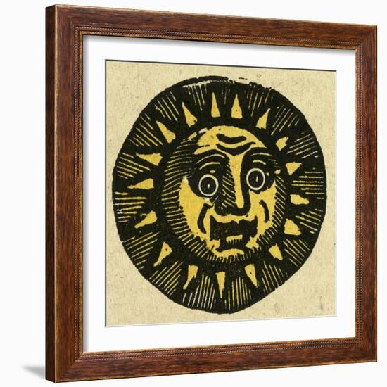 Illustration of English Tales Folk Tales and Ballads. the Face of the Sun-null-Framed Giclee Print