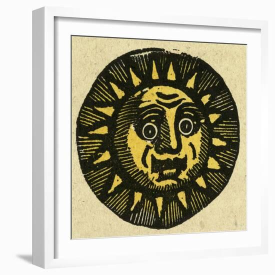 Illustration of English Tales Folk Tales and Ballads. the Face of the Sun-null-Framed Giclee Print