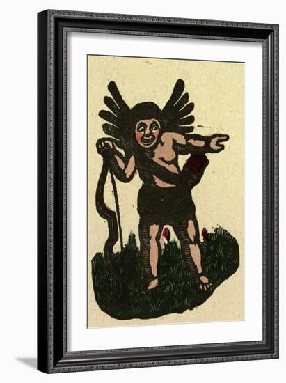 Illustration of English Tales Folk Tales and Ballads-null-Framed Giclee Print